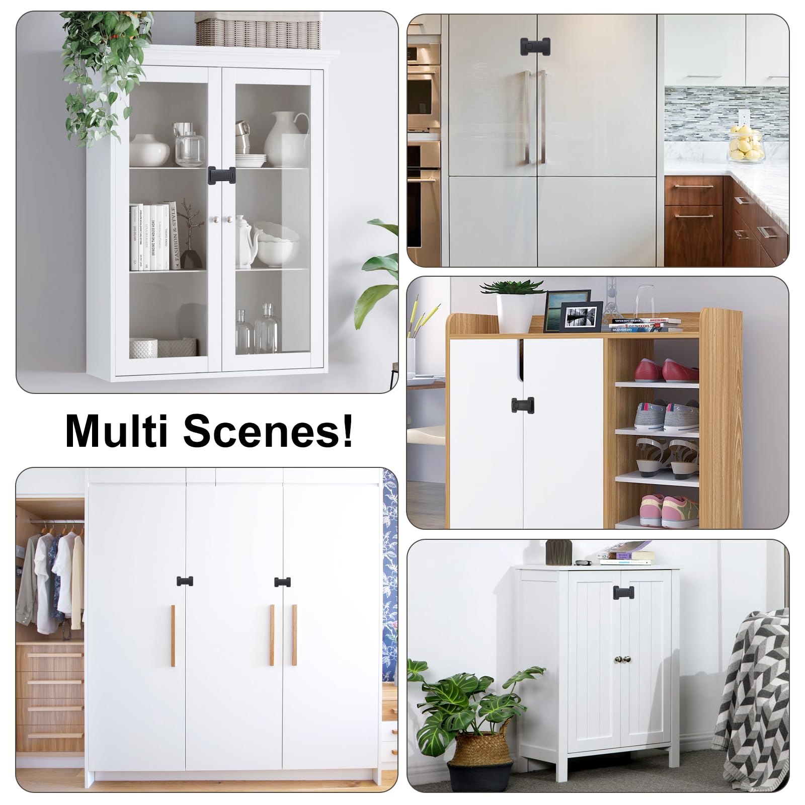 Uhimooi fridge lock versatile use on cabinets and wardrobes
