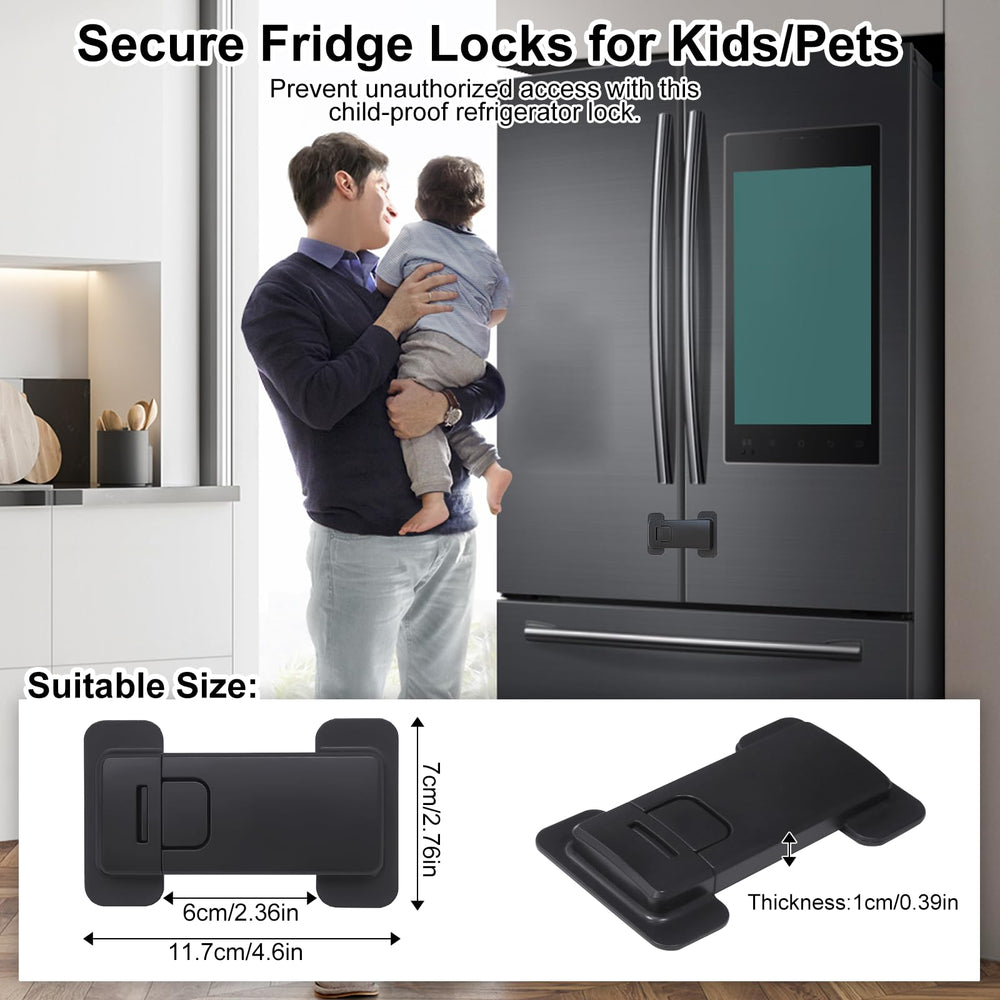 Uhimooi fridge lock durable plastic withstands daily use in busy households