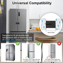 Uhimooi fridge lock installed tool-free for quick childproofing