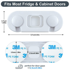 Uhimooi fridge lock universal fit for fridges, cabinets, drawers.