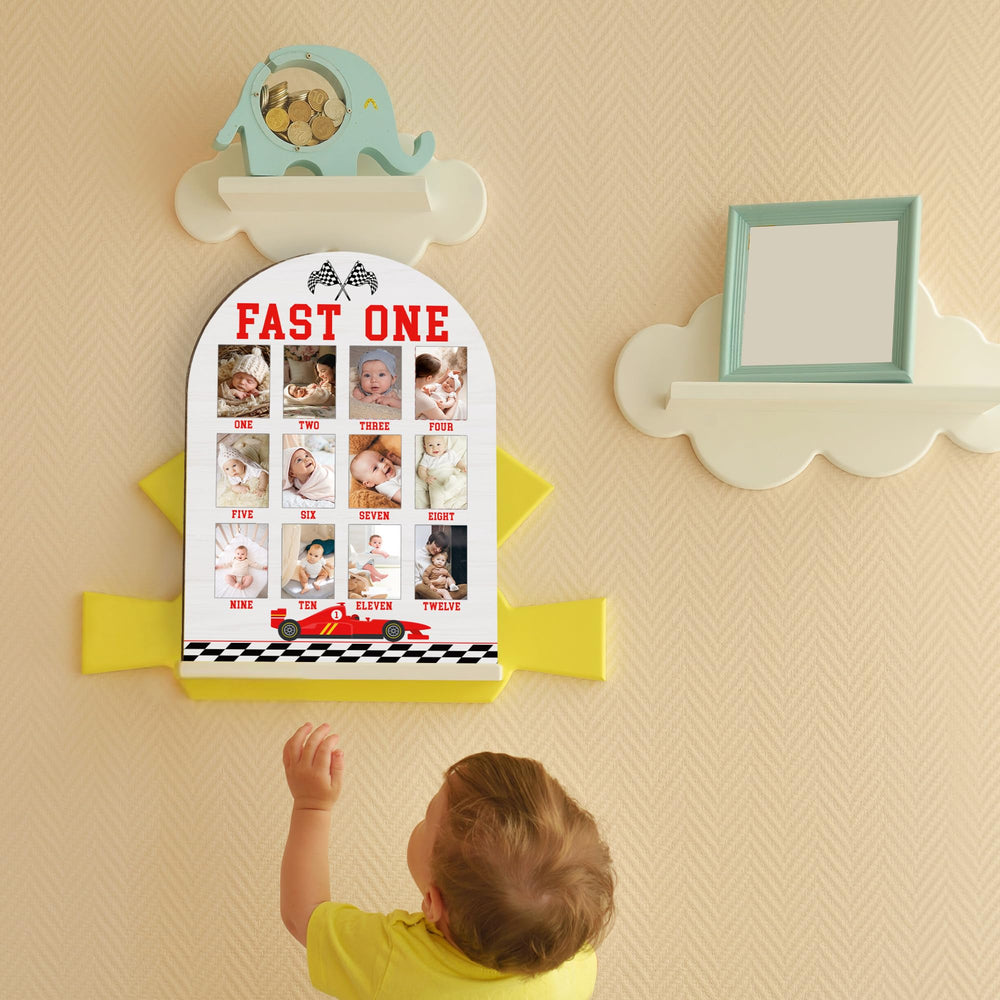 UIBOVA Fast One Photo Board arranged with 2x3 inch photos