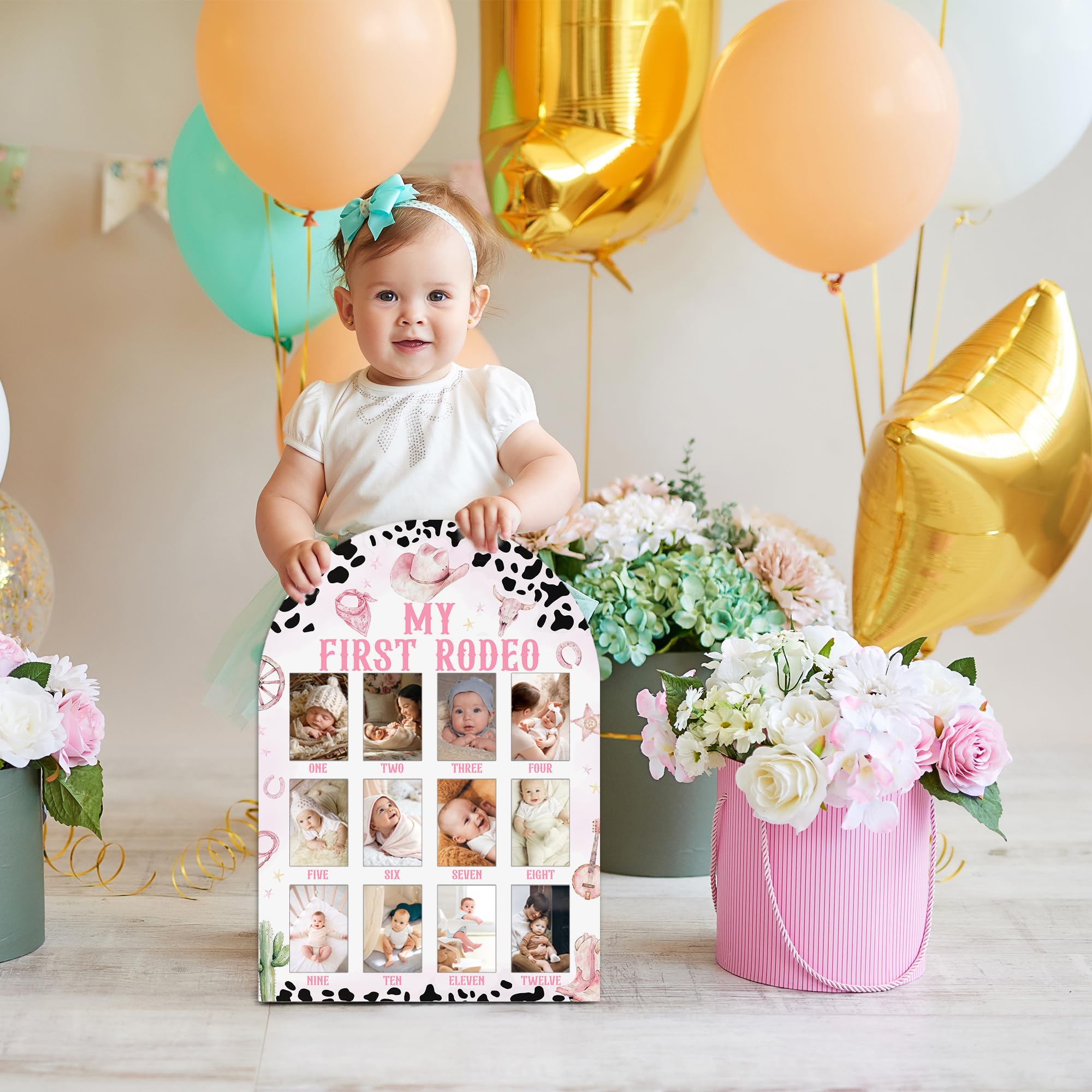 UIBOVA wood texture adds natural warmth to keepsake photo display.