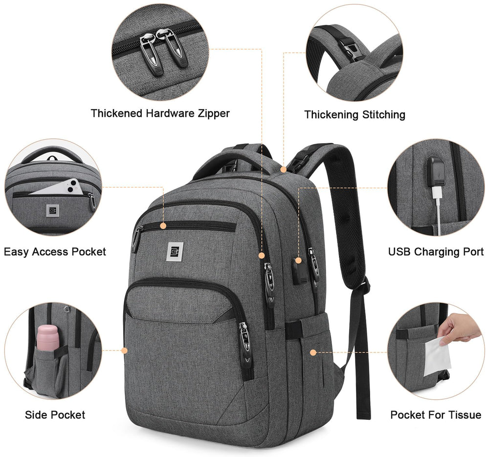 UKEIN diaper bag backpack portable changing pad enables on-the-go changes