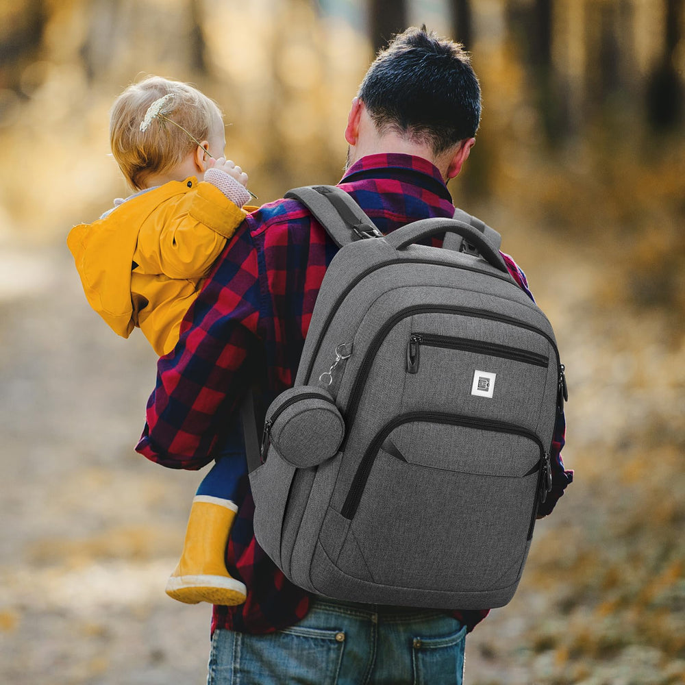 UKEIN diaper bag backpack waterproof fabric resists spills and cleans easily