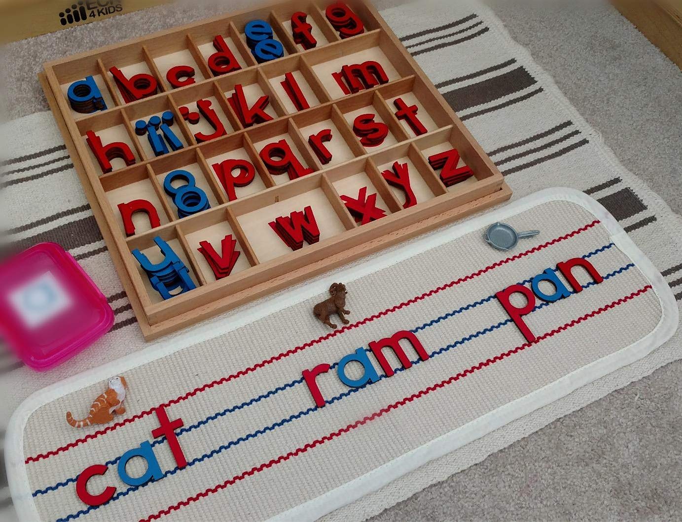 UKELER kids rug laid flat as a defined play area for early exploration.