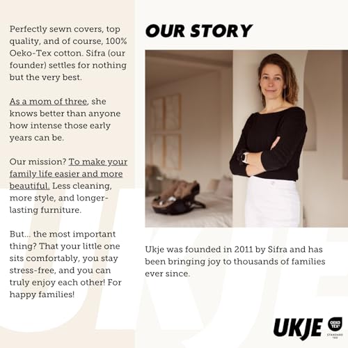 UKJE cushion fits old and new Stokke Tripp Trapp models.