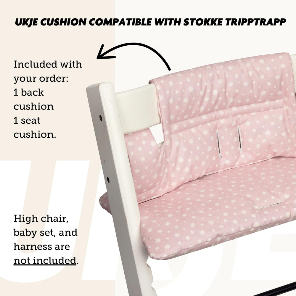 UKJE cushion Pink Daisy close-up demonstrates European handmade craftsmanship
