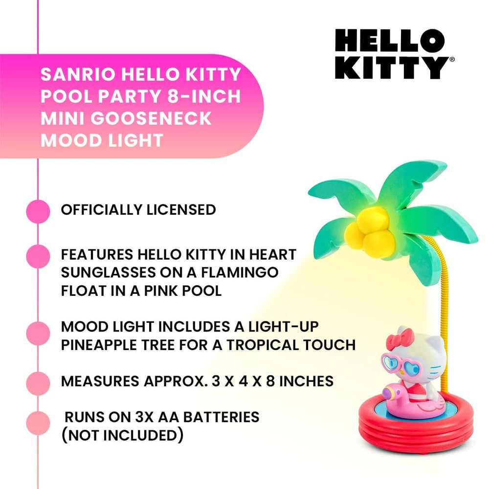 Ukonic Sanrio Hello Kitty official collectible mood light on display