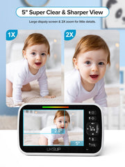 UKSUP SM663V2 temperature sensor helps maintain a comfortable nursery environment.