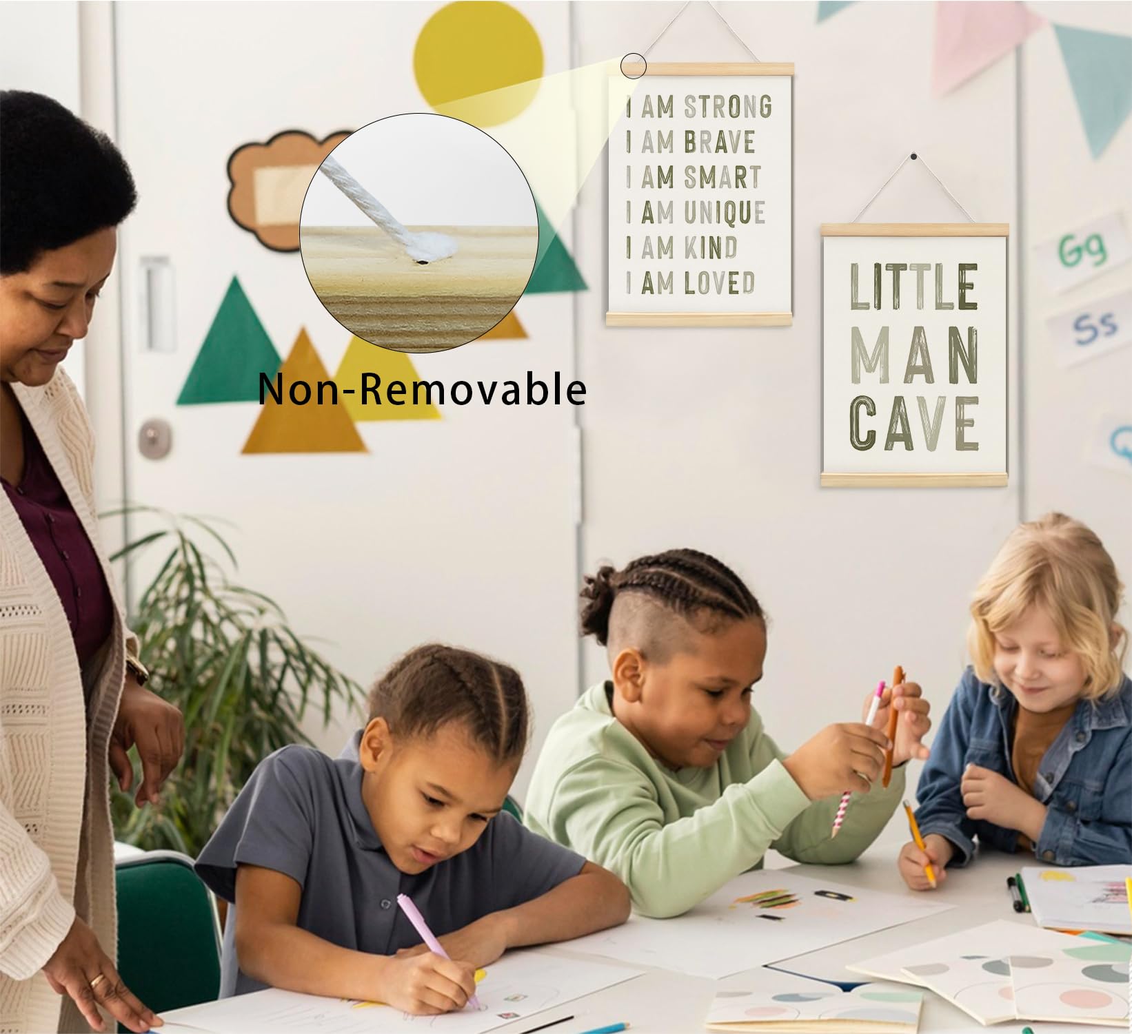 ULEGIE eco-friendly canvas poster 12x16 lightweight and easy to move