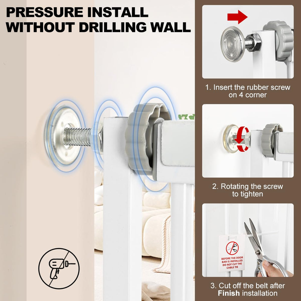 Ulifemate 5.5-inch extension kit expands doorway width options.