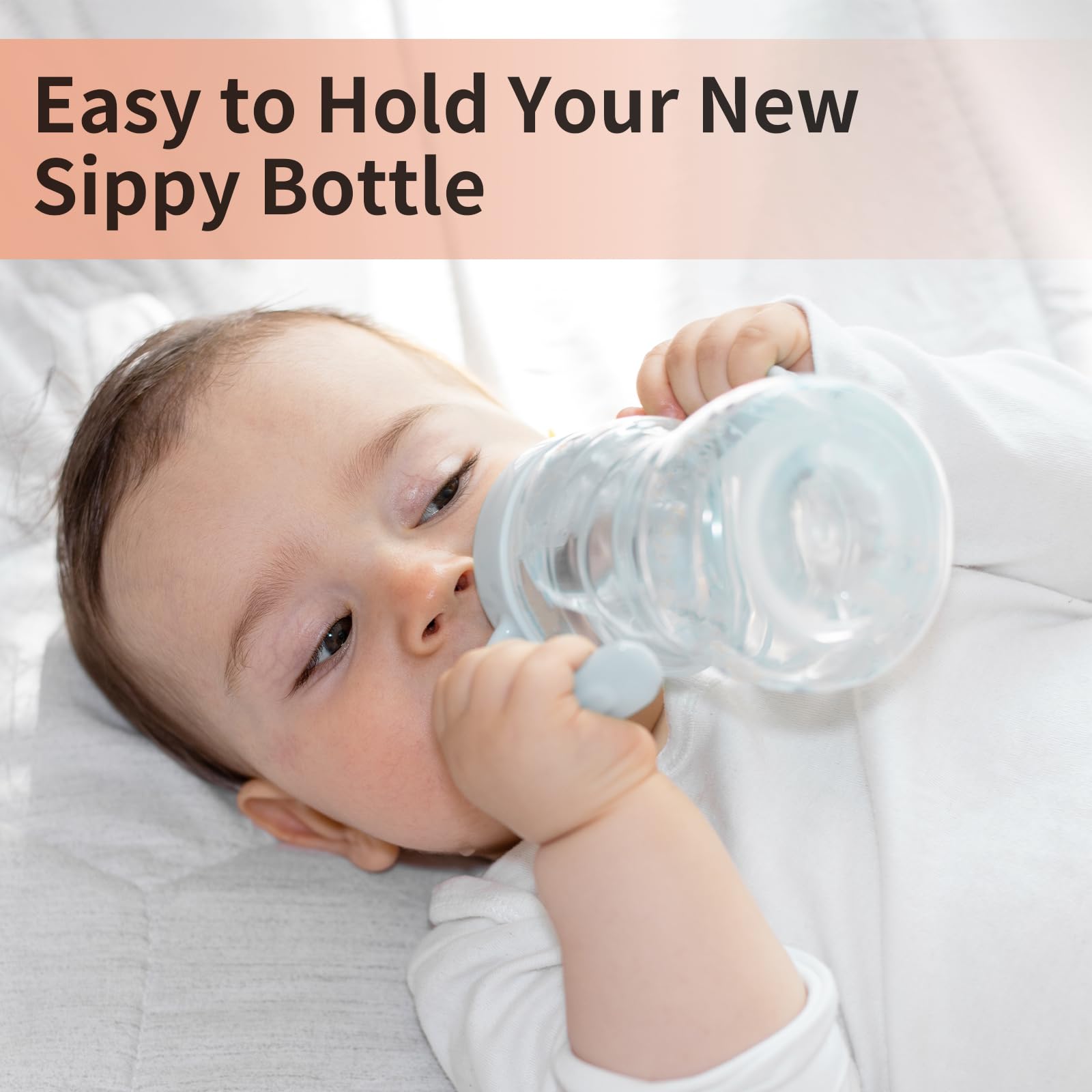 Ullnosoo gravity-ball straw design supports sipping from any angle.