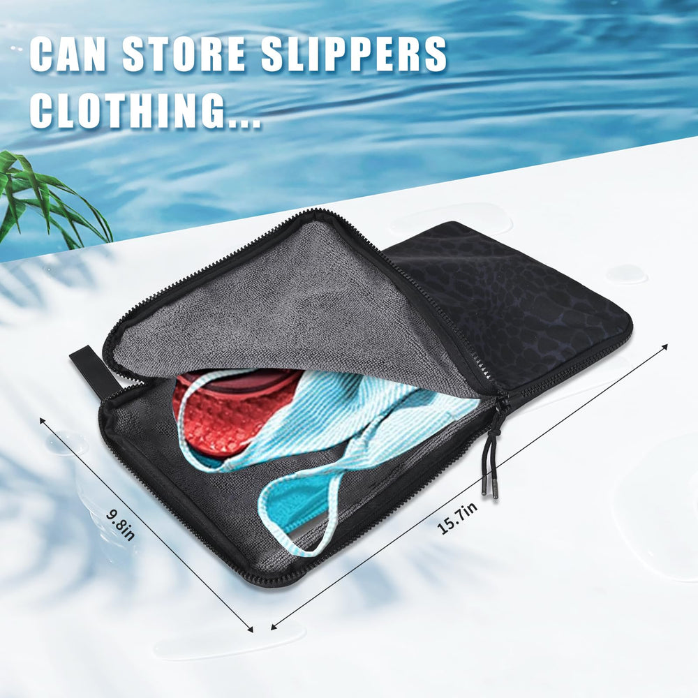 ULTAC Wet Bag flat-pack design laid open for easy packing.