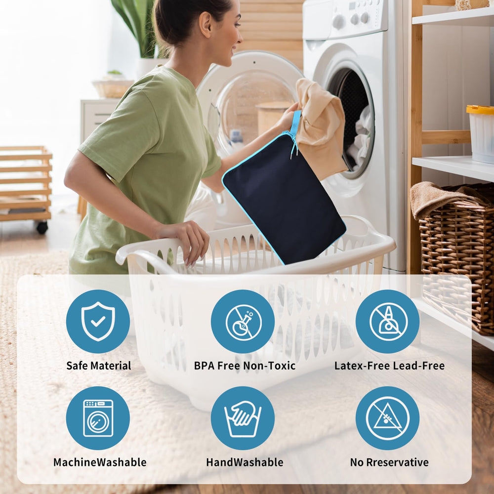 ULTAC Wet Bag easy-clean machine-washable fabric simplifies after-usage care
