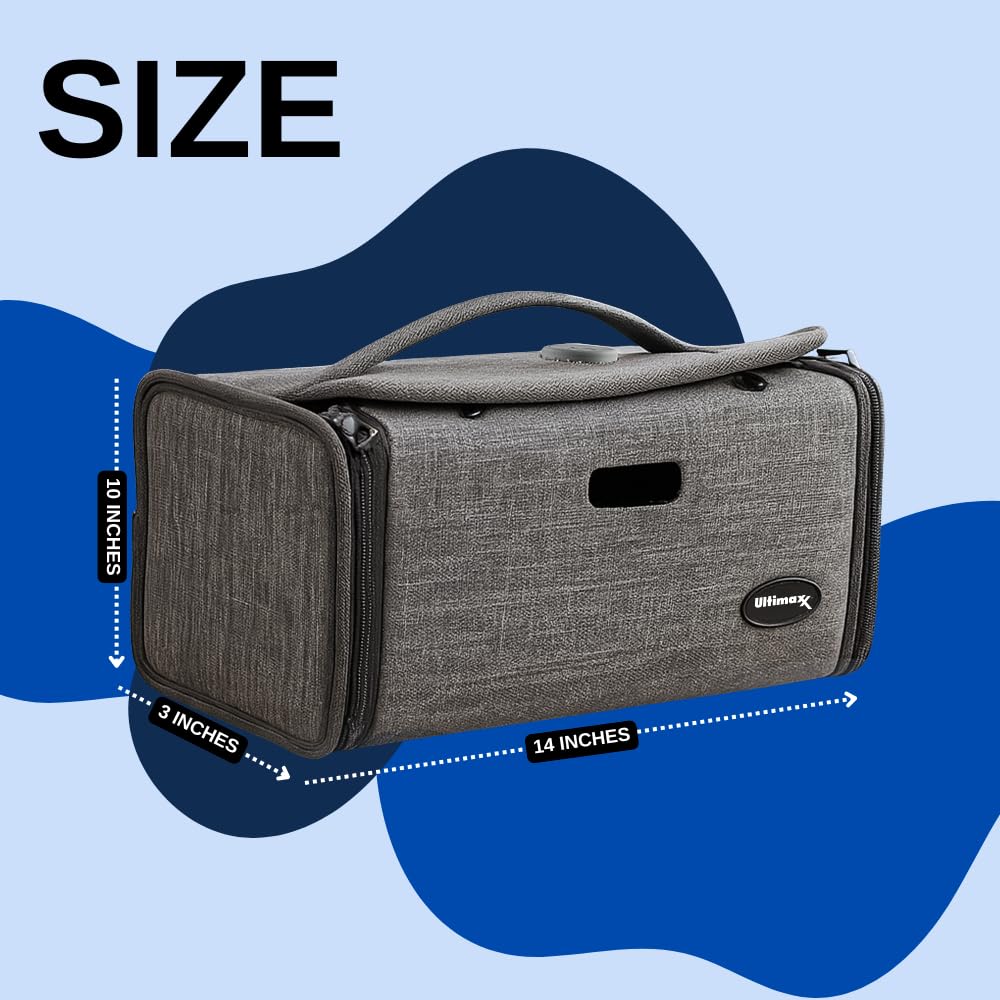 Ultimaxx sterilizer bag folded for travel-ready compact storage.