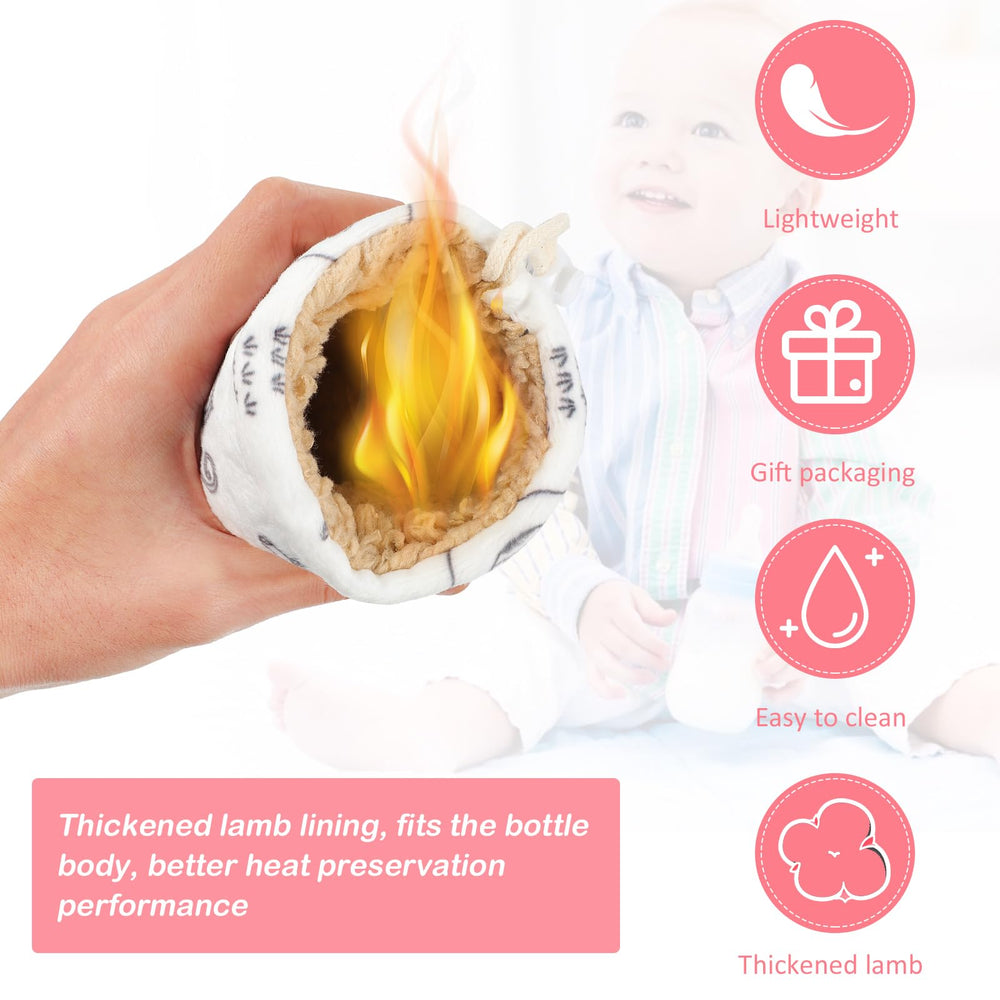 ULTNICE insulated bottle cover helps maintain milk temperature for longer sessions