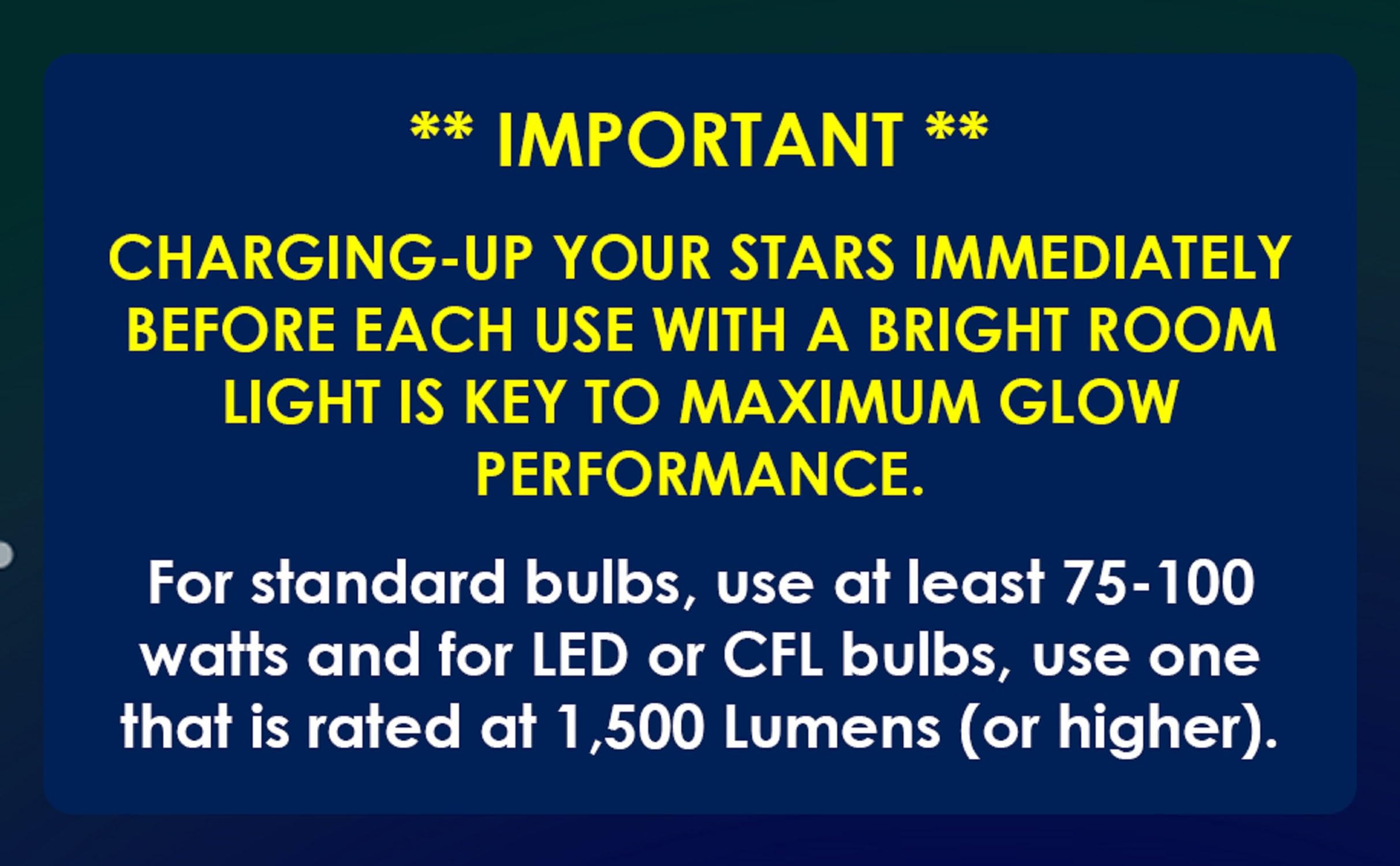 Ultra-Glow Super Stars glow performance 2024 delivers brighter nighttime illumination