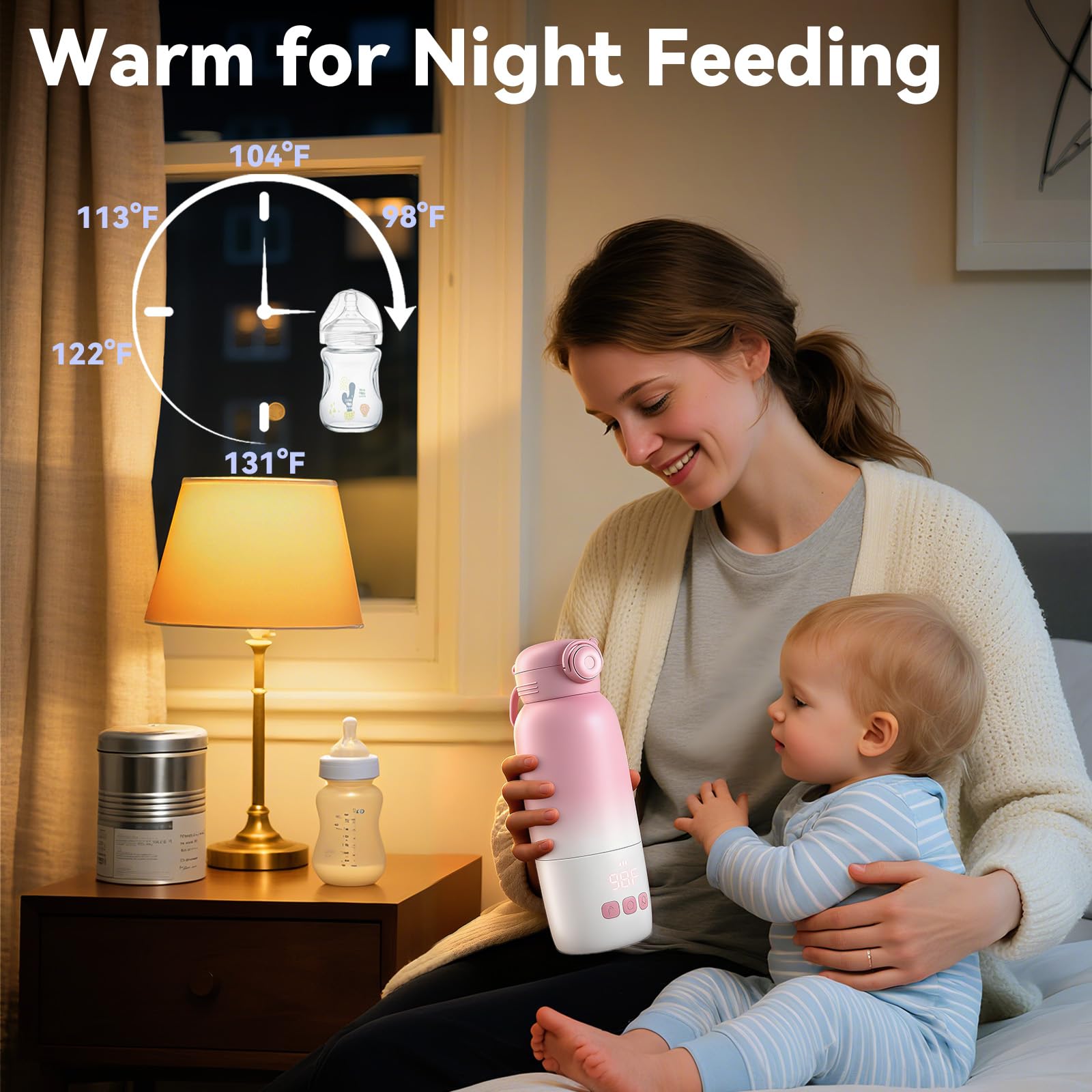 Umakep smart temperature display provides precise heat readings