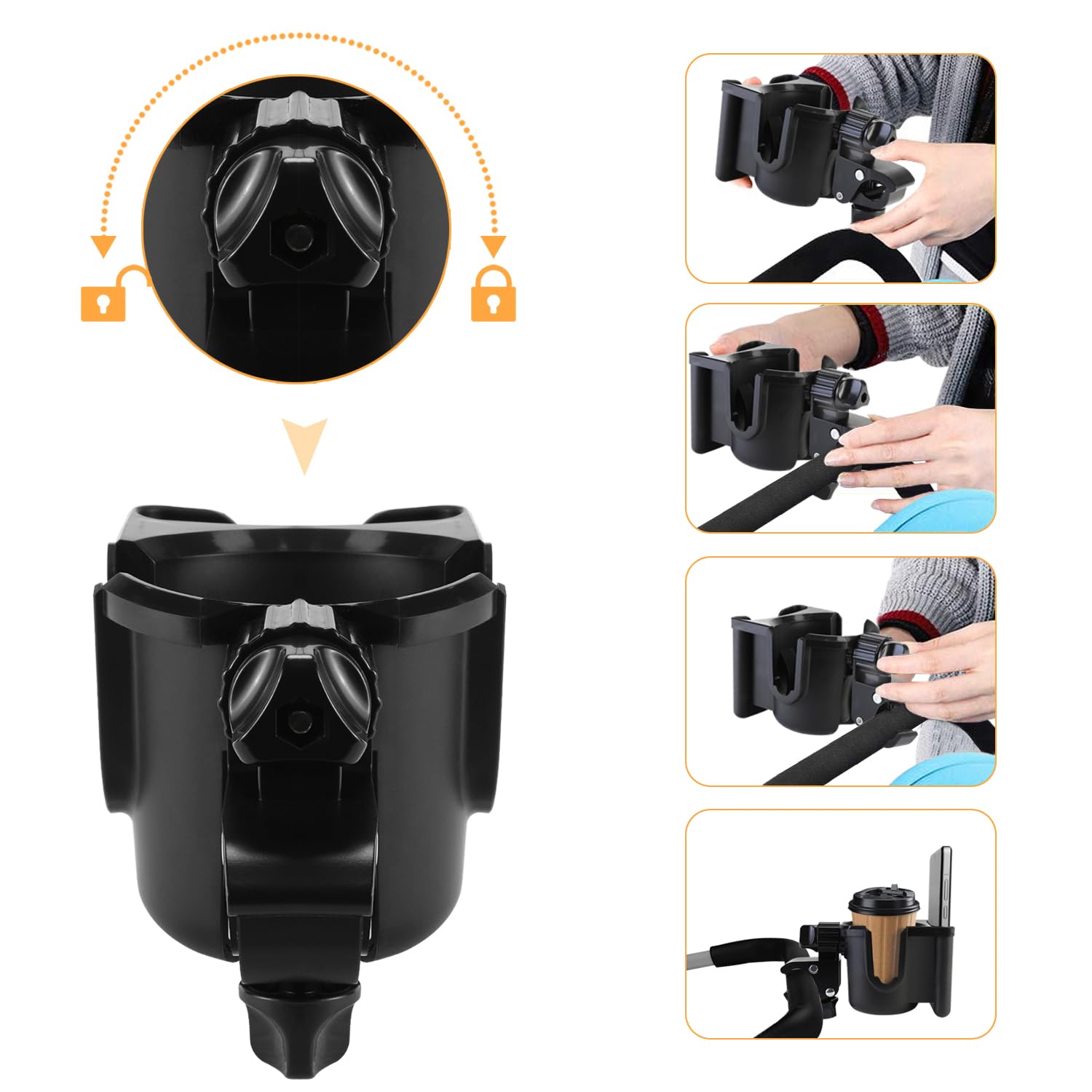 UMBEIBEI-phone-holder-secure-mount protects your phone during rides.