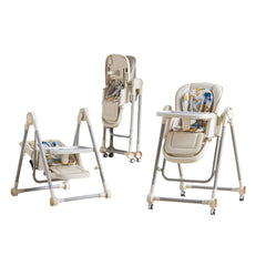 UMGOOGOO 5in1 high chair folding demonstrates quick setup for busy mornings