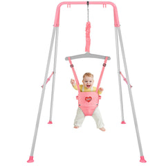 UMIKOOL DIRECT baby jumper with stand provides secure setup for engaging play.