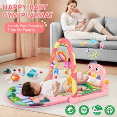 UMIKU baby play mat piano keys invite kicks to explore rhythm