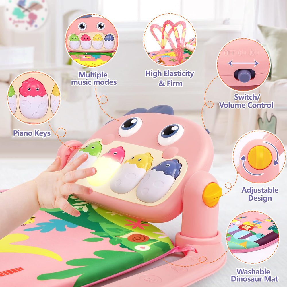 UMIKU soft lights and music engage babies during play