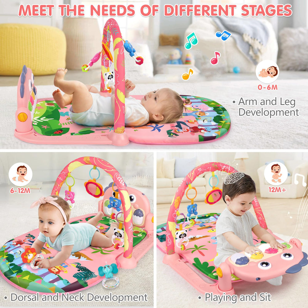 UMIKU play mat teething toys soothe gums during play