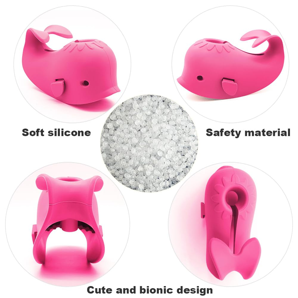 UMUACCAN adorable whale design engages kids during bath time.