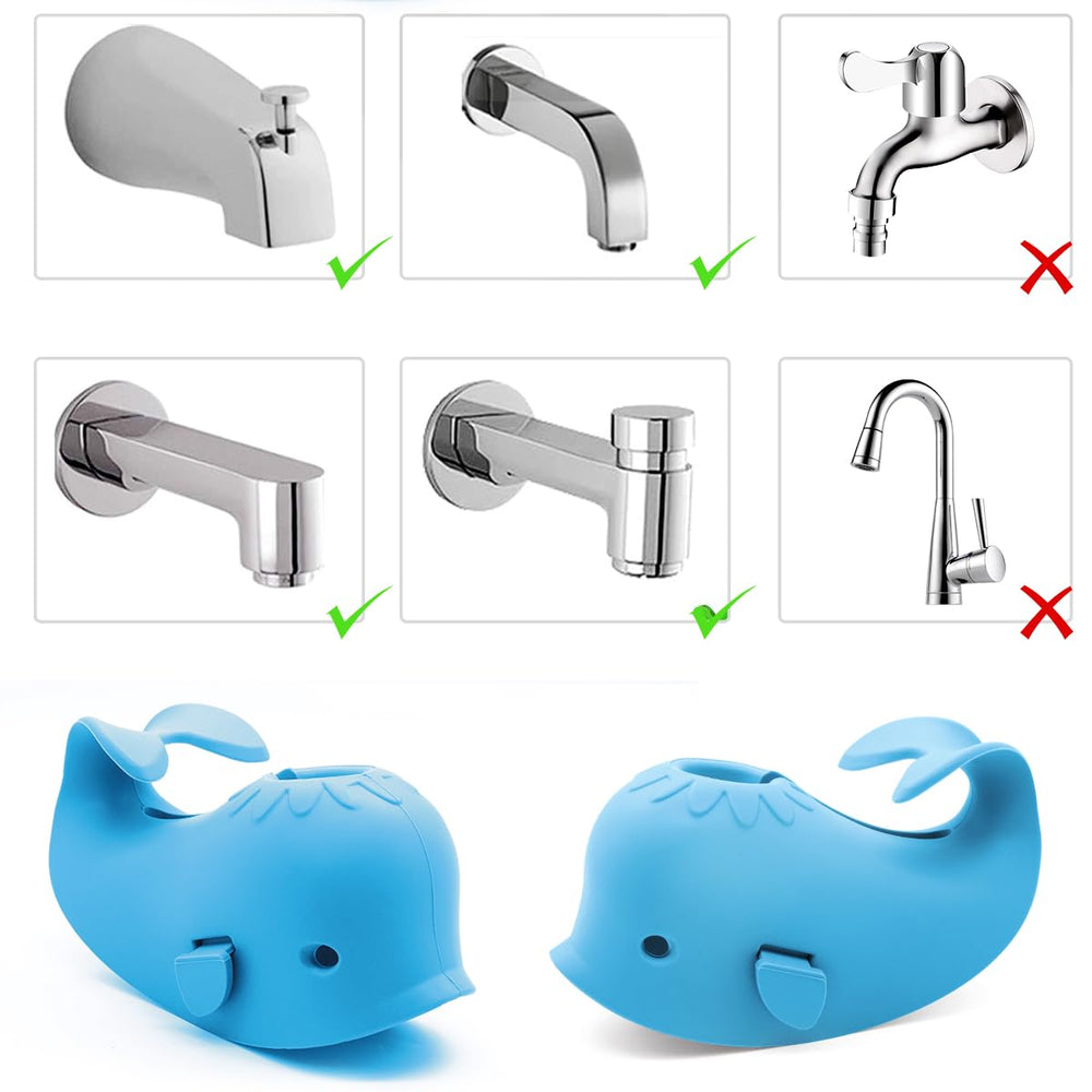 UMUACCAN baby faucet cover kid-friendly bath time with bright colors