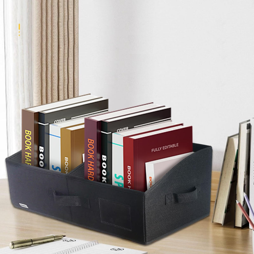 UNAMAX fold-flat storage-bin design saves space when not in use.