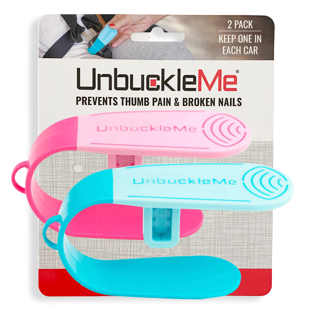 UnbuckleMe blue pack buckle release tool eases one-handed unbuckling