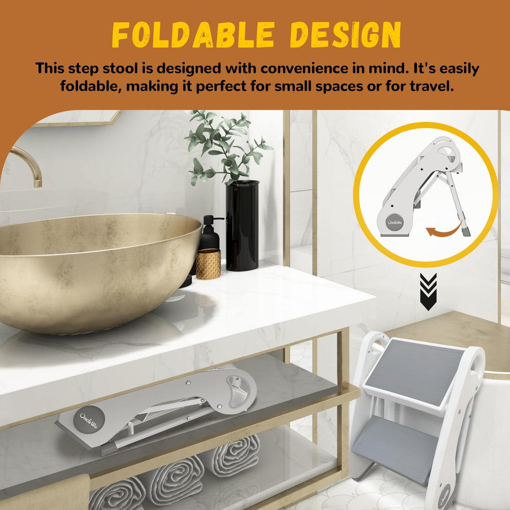 UNCLE WU kitchen-ready stool at counter height for easy tasks
