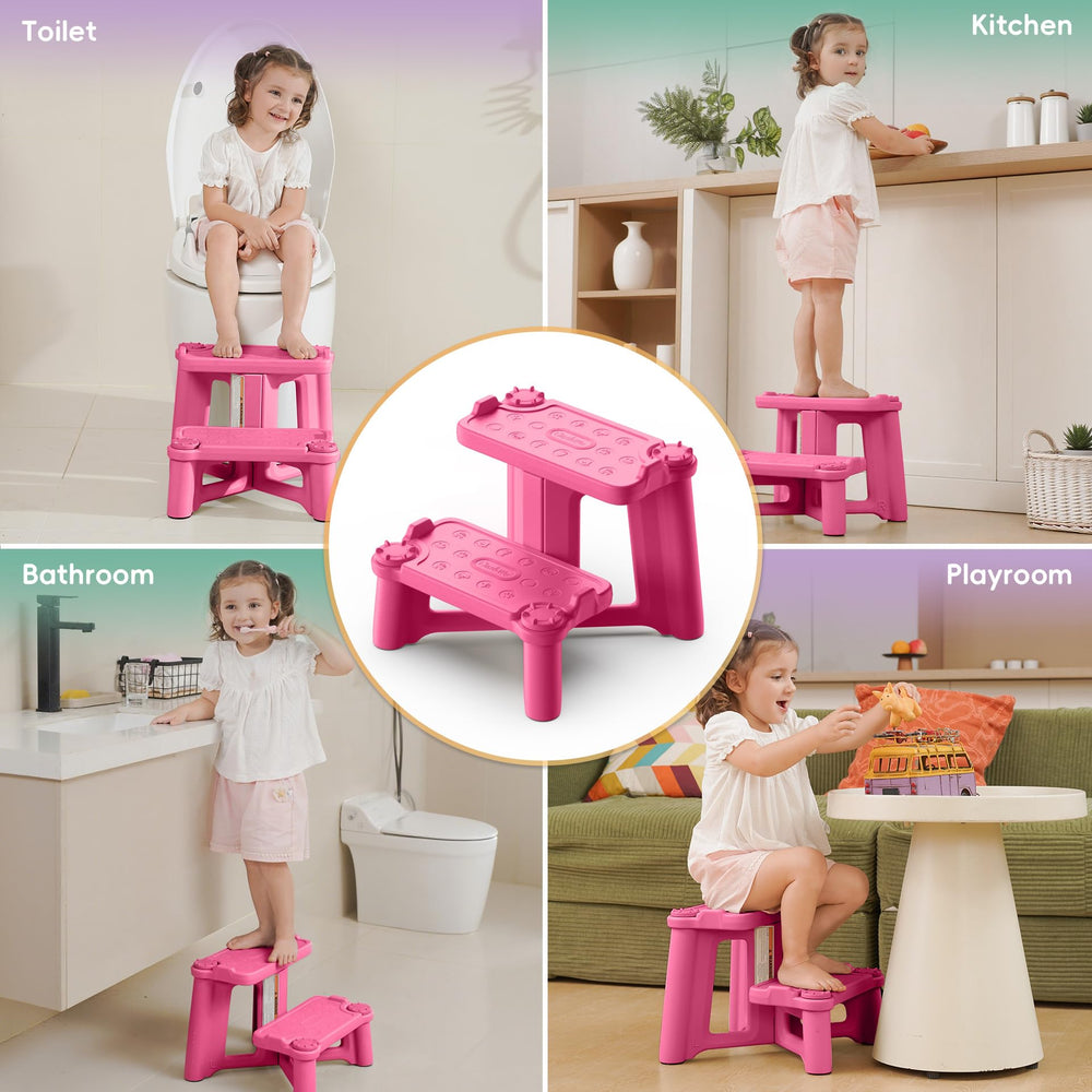 UNCLE WU kids stool ideal for potty training routines