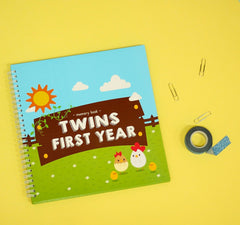 Unconditional ROSIE memory book sticker sheets for personalization of twin memories