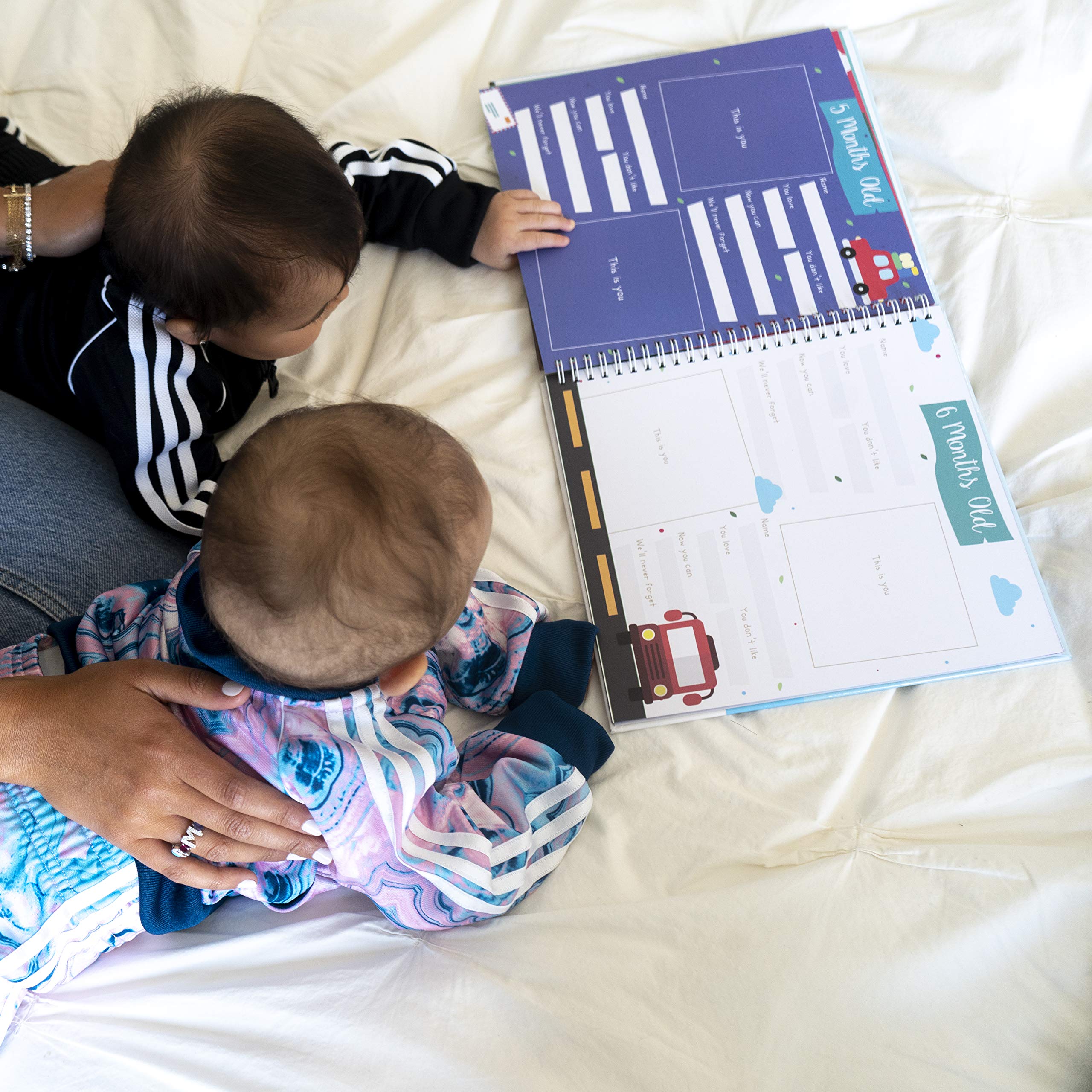 Unconditional ROSIE bear edition layout is photo-friendly for newborn and milestone shots.