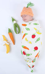 Under the Nile banana-soft-cotton-closeup highlights premium, safe fabric for mouthing.