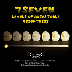 UNEEDE Benson night light two modes with touch and voice control for versatility