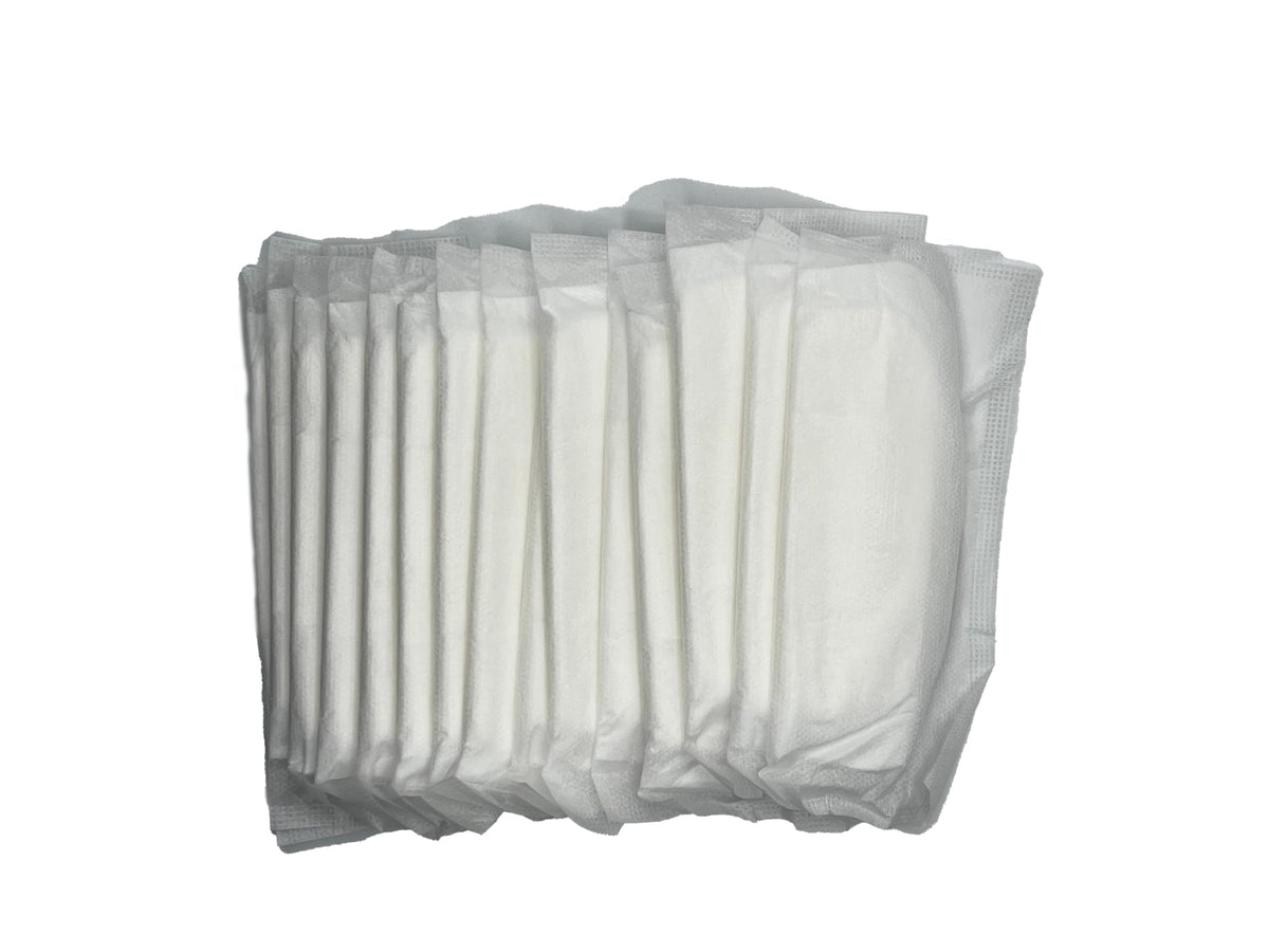 Uni Infinity chicken diaper linings 15-pack for easy disposable liners in reusable diapers.