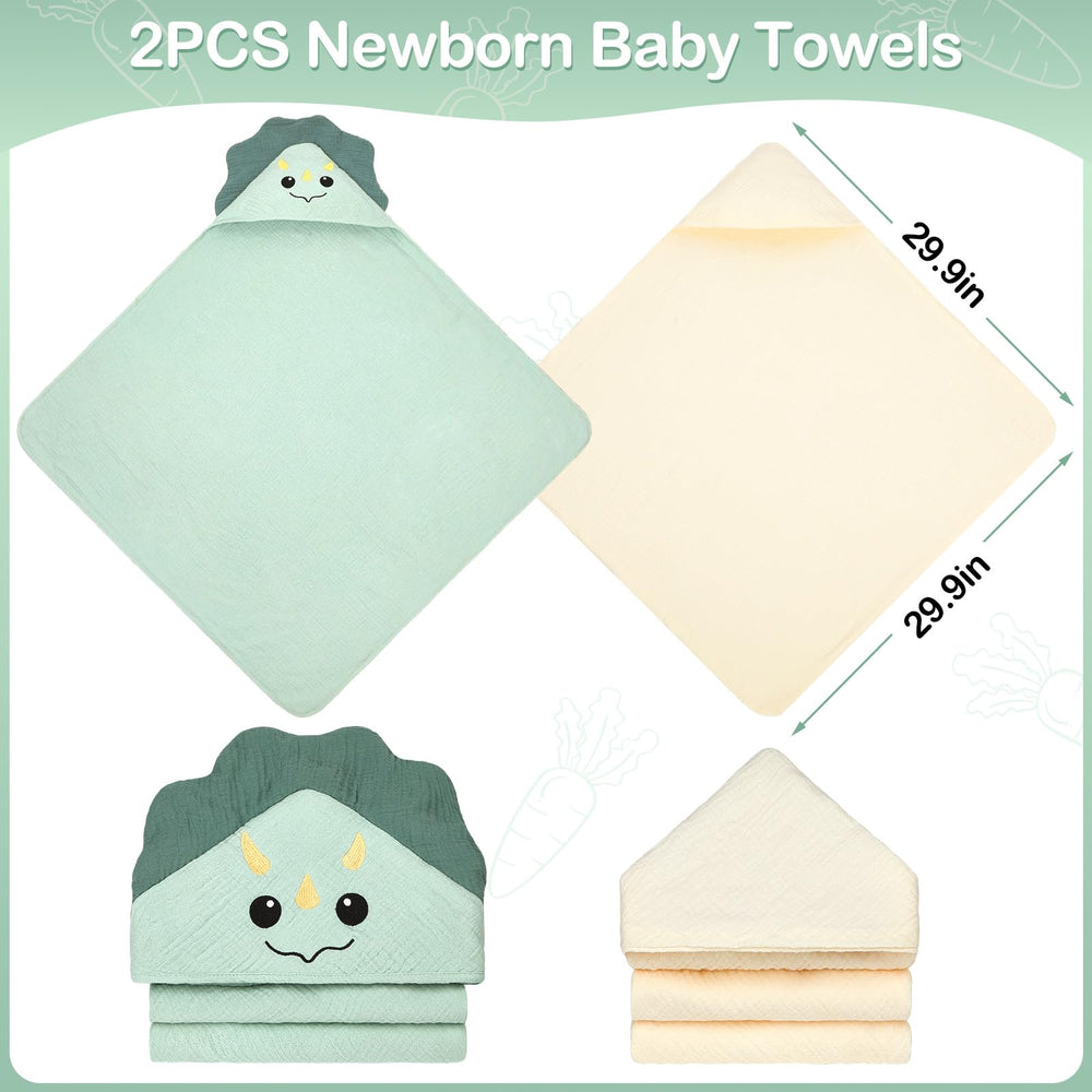 Unicorn Castle towel doubles as swaddle or lightweight blanket for outings
