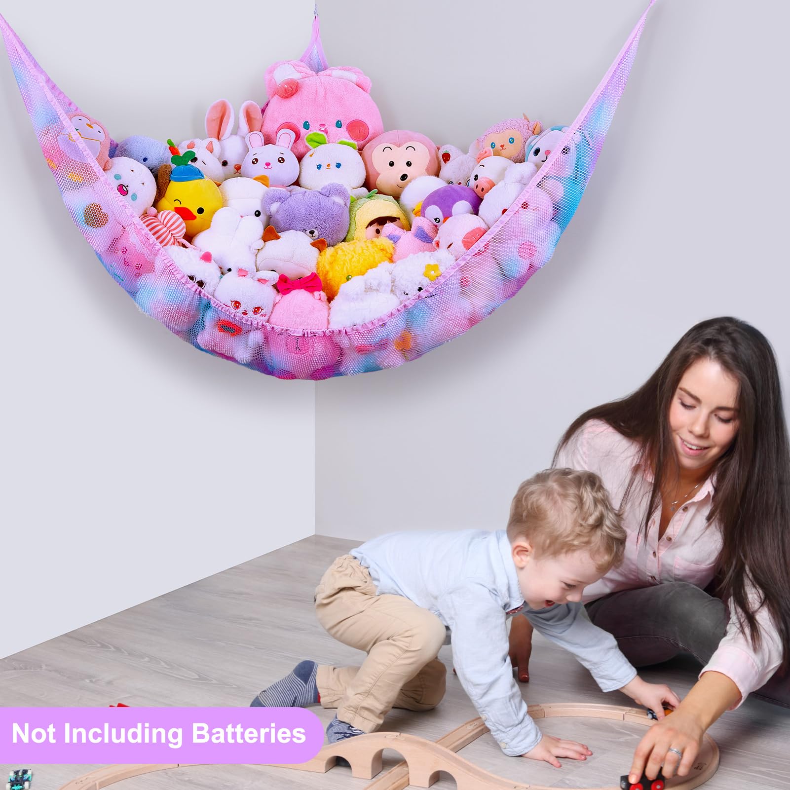 Unicorn Castle corner design keeps play areas tidy and accessible.