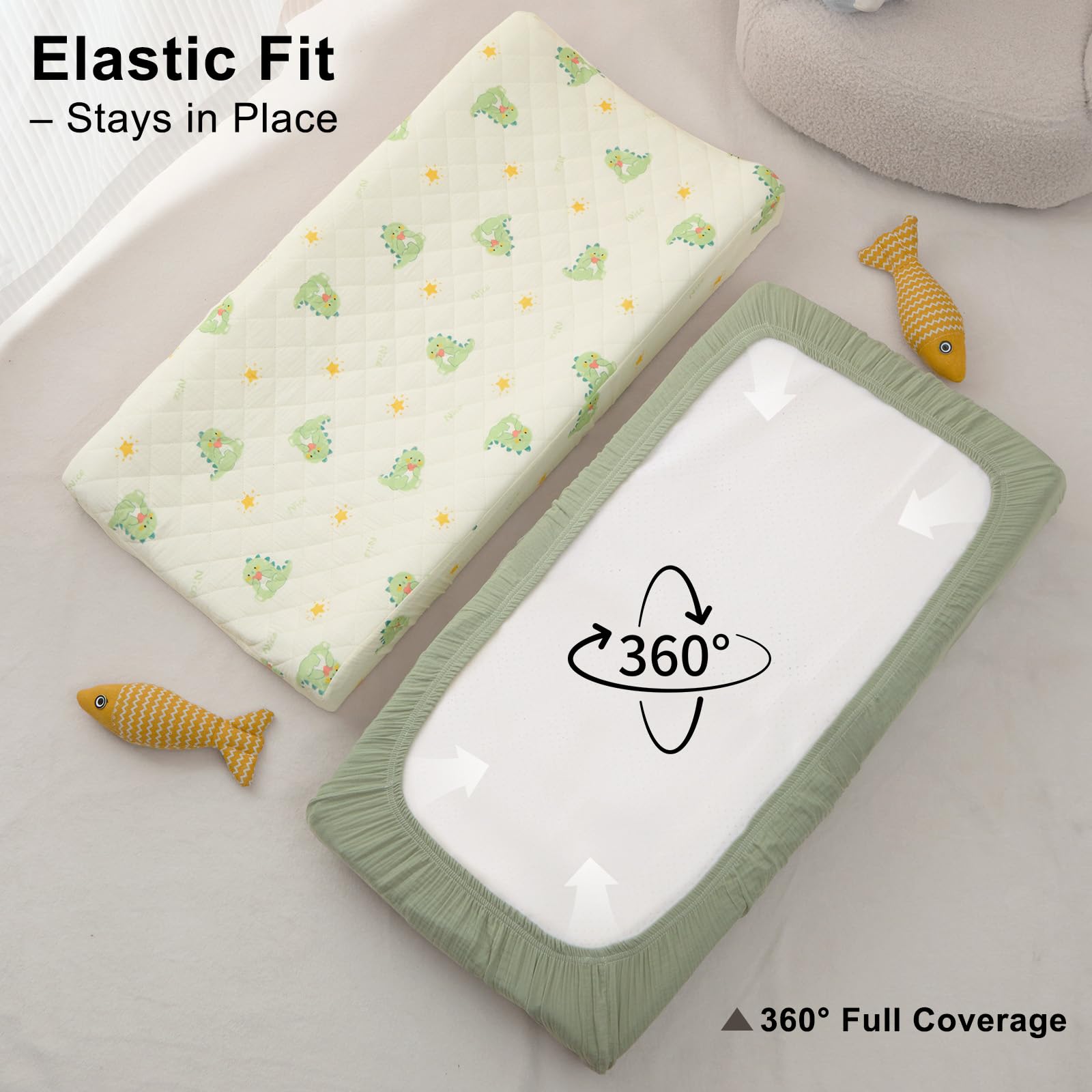 Unicorn Castle daily-use cover keeps baby warm and comfy.