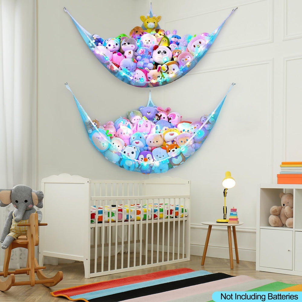 Unicorn Castle easy-install wall hooks enable quick setup and secure hanging.