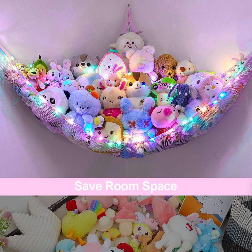 Unicorn Castle large capacity storage in a corner triangle design.