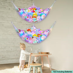 Unicorn Castle LED light strand adds cozy glow to a child's space.