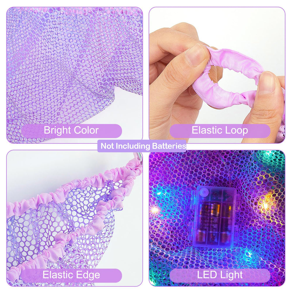 Unicorn Castle LED light string mood lighting for nighttime ambiance