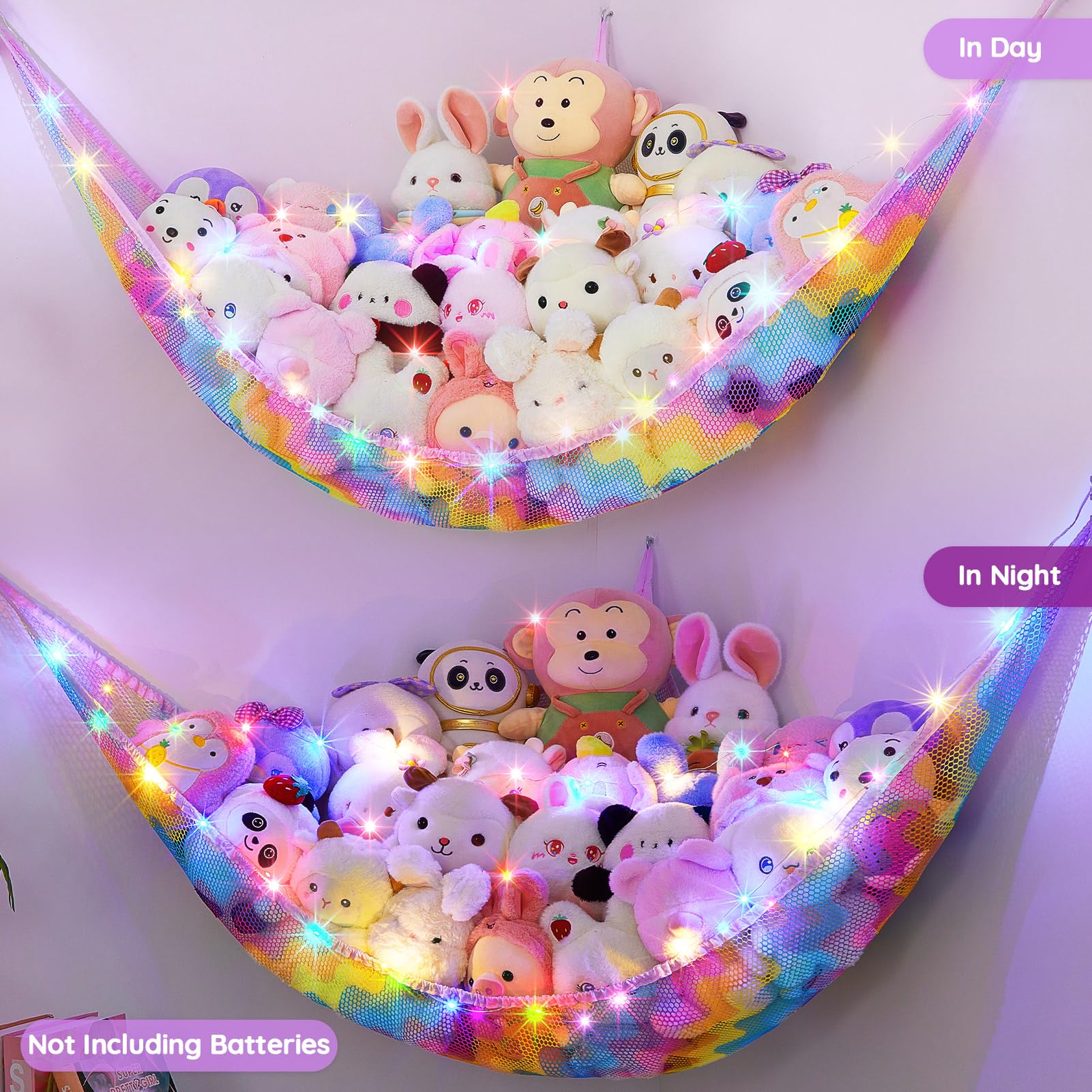 Unicorn Castle mesh material close-up shows durable polyester.