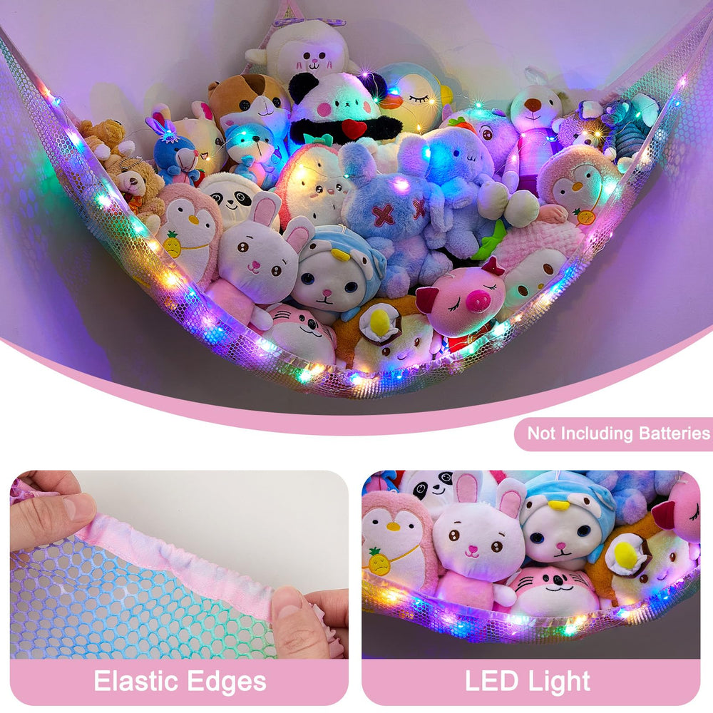 Unicorn Castle polyester mesh material is sturdy and durable.