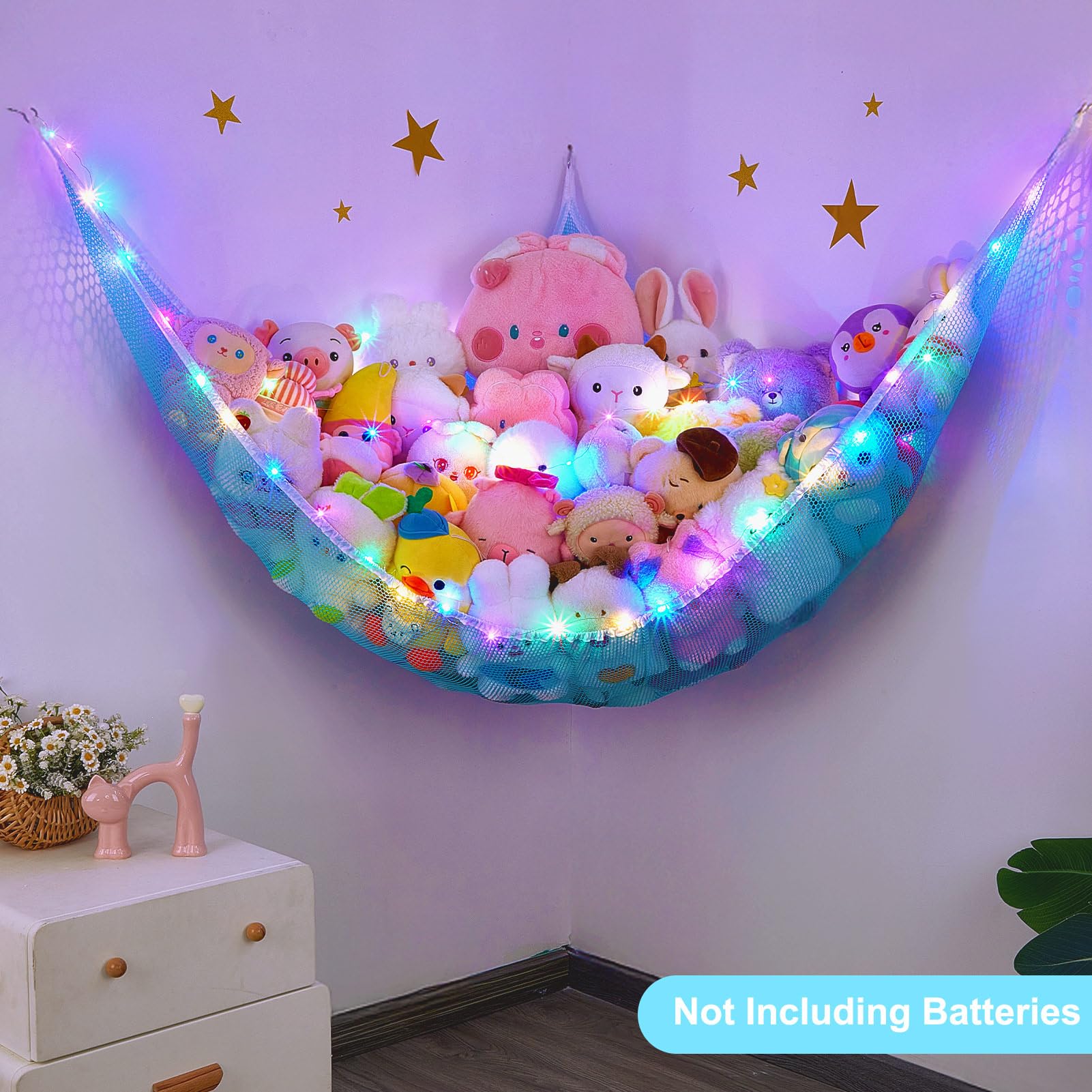 Unicorn Castle room decor brightens nurseries and playrooms with LED ambiance