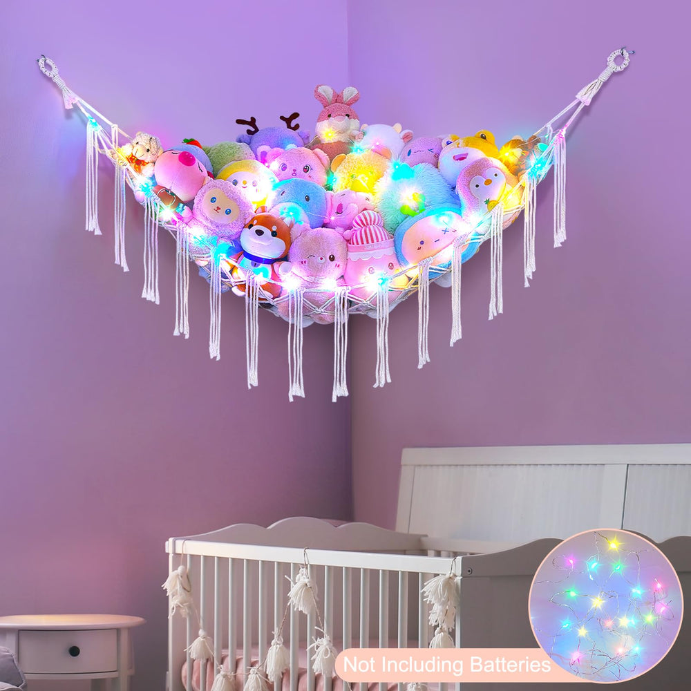 Unicorn Castle storage net easy to install and maintain tidy routines